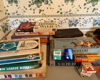 Vintage board games
