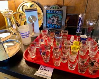 Shot glass collection 