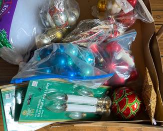 Christmas room, great bargains in August 