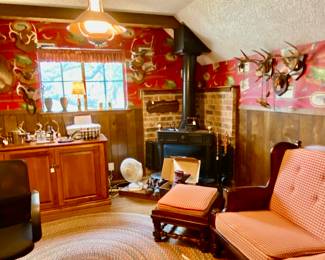 Welcome to the man cave, looks like a lodge!!!