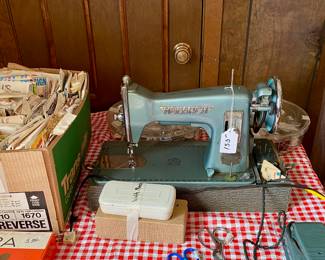 Vintage Monarch sewing machine