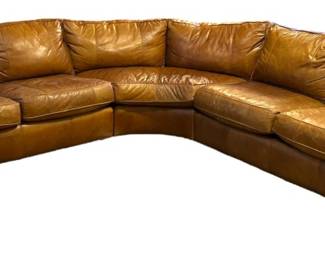 Bernhardt Leather Sectional