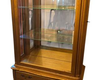 Delwood Hammary French Provincial Curio