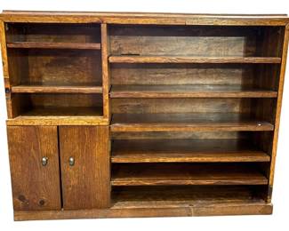 Solid Wood Shelving Unit