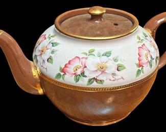 Sadler Staffordshire Brown Betty Teapot