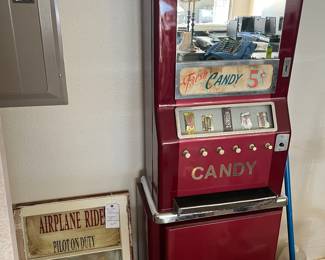 Vintage candy machine