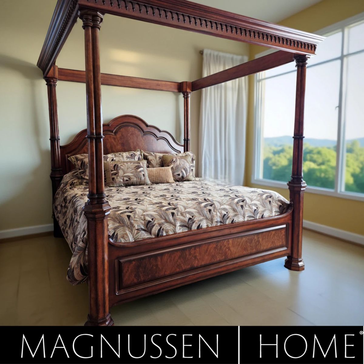 MAGNUSSEN HOME Biltmore Estate Collection KING Poster Bed