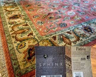 8'x11' 100% Wool Rug "Patina" by Oriental Wravers bid #27
