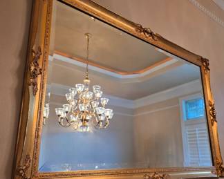 Elegant Gold Framed Mirror bid #5
