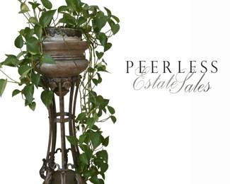 Plant Stand with House Plant bid #26
