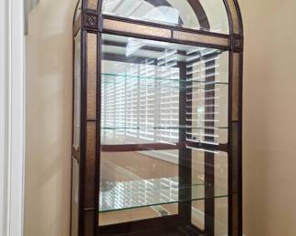 Dome Top Curio Cabinet bid #15