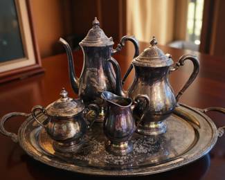 5-pc Tea Service by International Silver bid #11