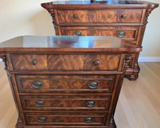 Pair MAGNUSSEN HOME Biltmore Estate Collection Bedside Chests