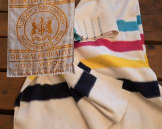 Hudson's Bay Wool Point Blanket bid #33