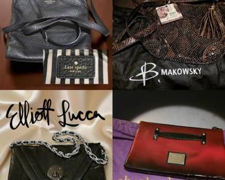 Designer Leather purses