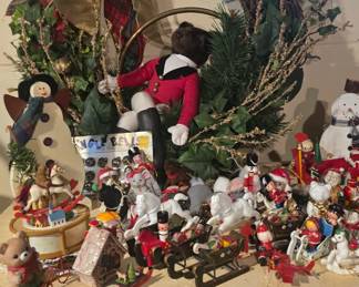 Christmas Ornaments and wreath