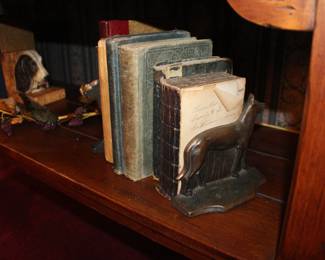 Brass Dob Book ends