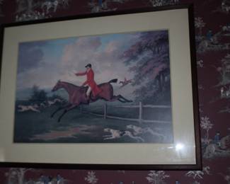 Fox Hunt Horse Jump