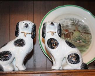 Stanfordshire dogs.