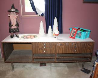 Christmas Halloween MCM Cabinet