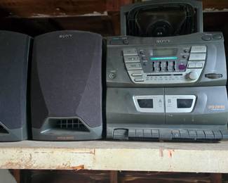Sony Cassette Radio Stereo