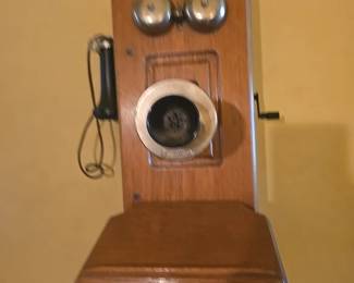 GE Oak Telephone