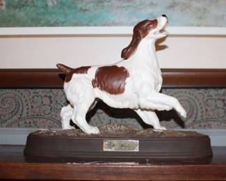 Springer Spaniel Dog Figurine