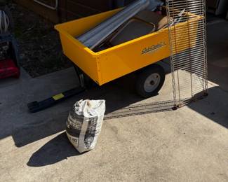 Cub cadet mower cart