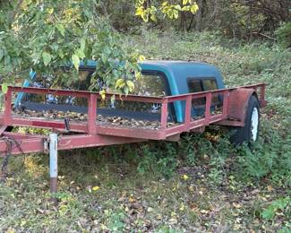 camper shell, trailer