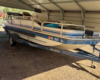 Boat and trailer