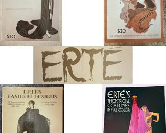 Art Erte Collectibles Books Soft Cover