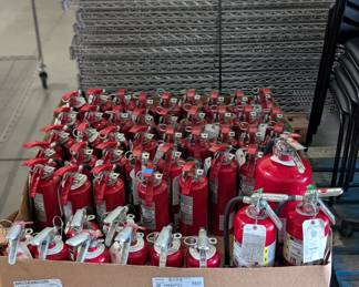 Dry Chem Fire Extinguishers. 3A:40B:C, 2A:10B:C, 4A:80B:C, 4A:60B:C