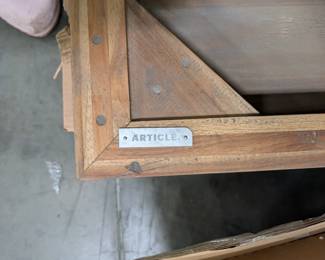 Article Sardis 118 inch Dining Table