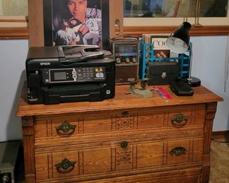 Electronics, Antque Dresser, Vintage Electronics