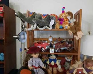 Fun plush, American Girl doll, cars and trucks