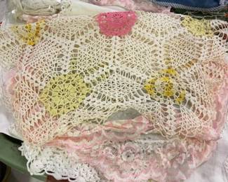 Some vintage doilies- visit the "Dollar Store" area