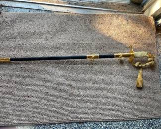 Navy officer's sword