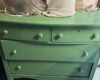 Vintage painted dresser