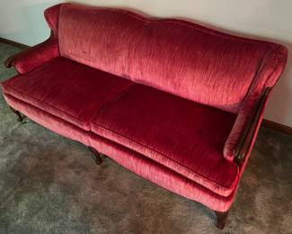 Vintage upholstered couch in very good condition.