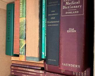 Vintage books.