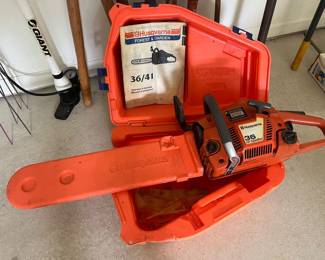 Husqvarna chainsaw.