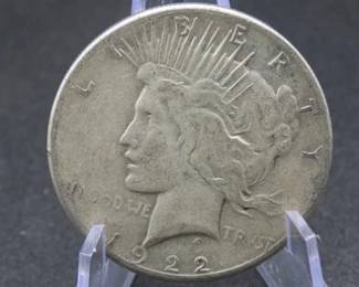 Lot 326. 1922 S Peace Silver Dollar