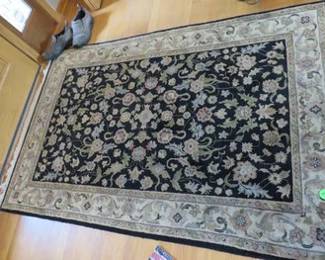 Lot 112. 2 non-matching rugs: 6' x 4' and 6' x 30"
