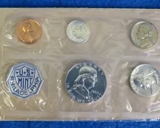 Lot 176. 1963 P Proof set