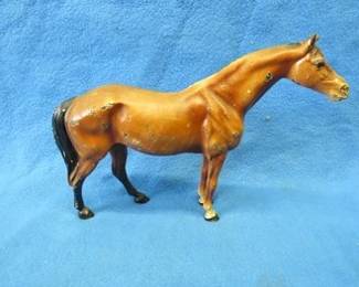 Lot 70. Cast iron horse