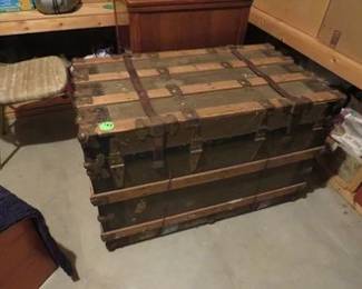 Lot 163. Trunk 36"W x 24"H x 20"D