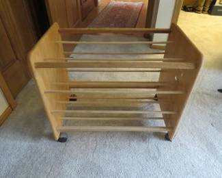 Lot 116. Wooden shoe rack