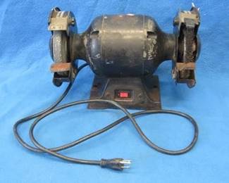 Lot 47. Electric grinding stone/wire wheel