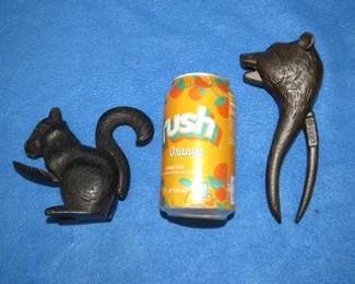 Lot 150. Reproduction squirrel and bear nutcrackers