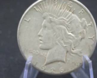 Lot 240. 1926 S Peace Silver Dollar